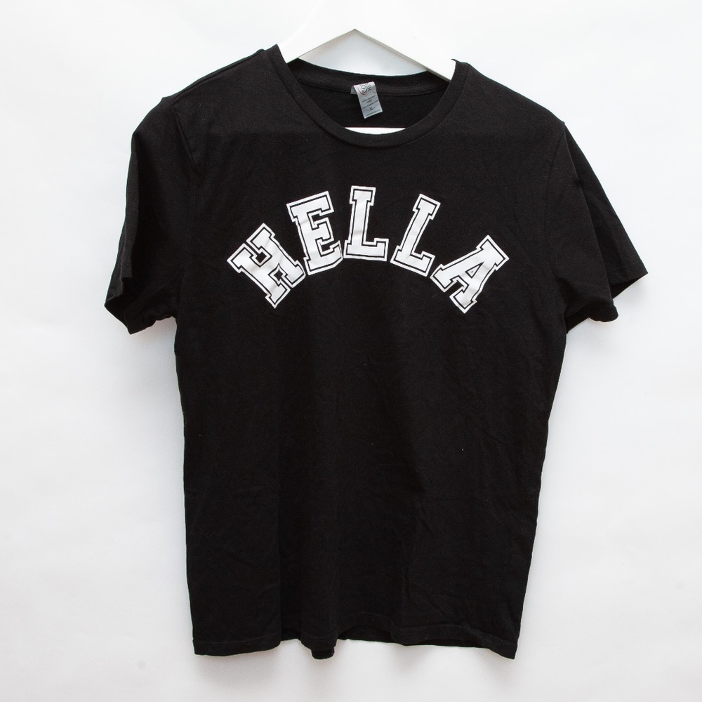 Hella Bay 100% Ring Spun Cotton T-Shirt Sz Kids XL